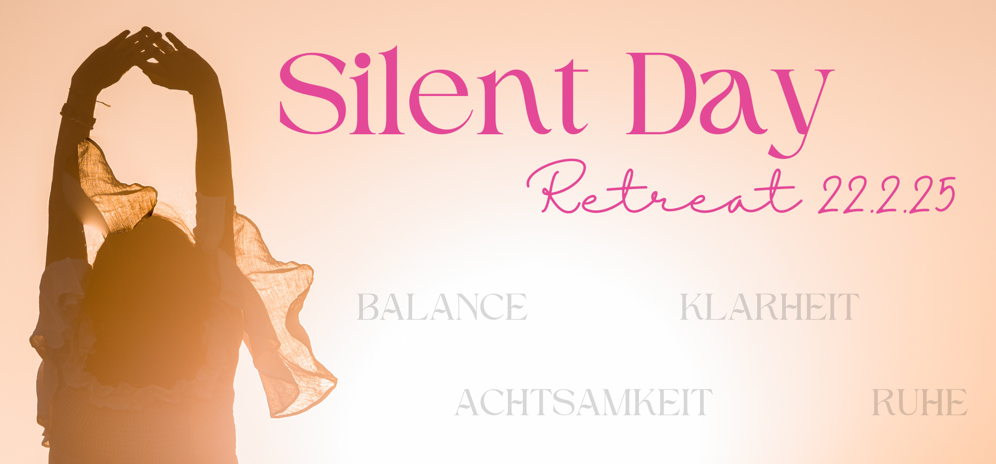 Silent Day Retreat: Deine Auszeit – ein Tag voller Ruhe